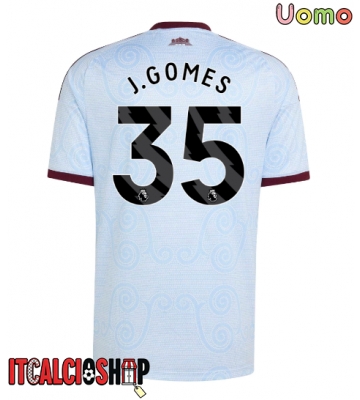 Aston Villa Joao Gomes #35 Terza Maglia 2026-27 Manica Corta